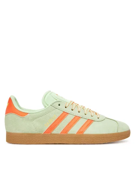 Сникърси adidas Gazelle W Segrsp/ Solar Orange/ Gum EUR 36 зелено