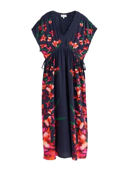 B by Ted Baker Obleka za na plažo mornarska oranžna / roza zelena