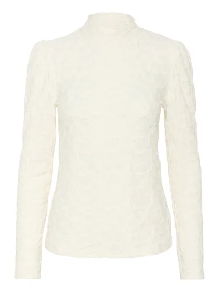Cream Bluză Elf coajă de ou alb