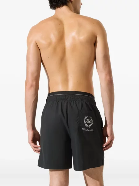 Slip de baie Karl Lagerfeld negru