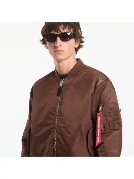 Geacă bomber Alpha Industries maro