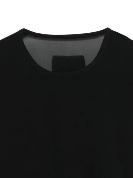 Przezroczysta długa koszulka Private 0204 czarna