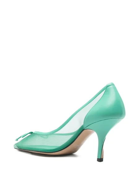 Pantofi cu toc Jacquemus verde