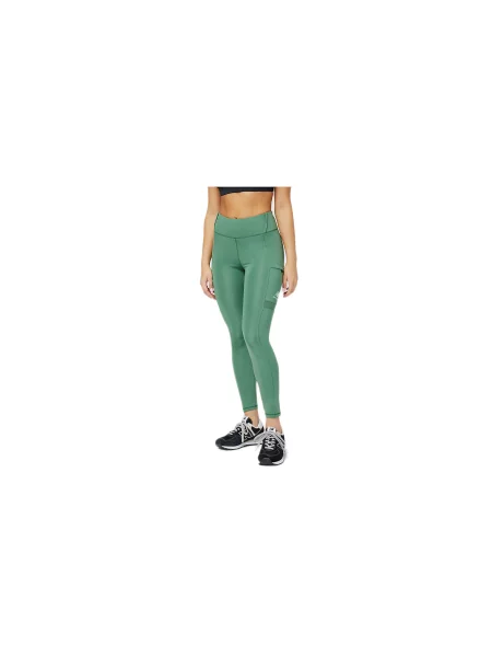 New Balance Athletics Legging Kobiety Spodnie New Balance Size: XS zielony