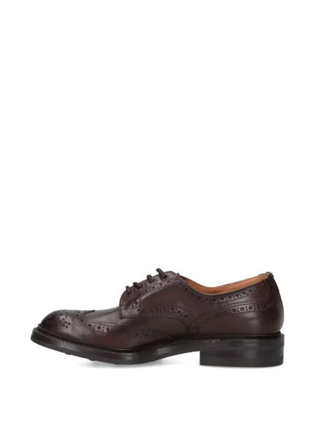 Pantofi derby Tricker's maro