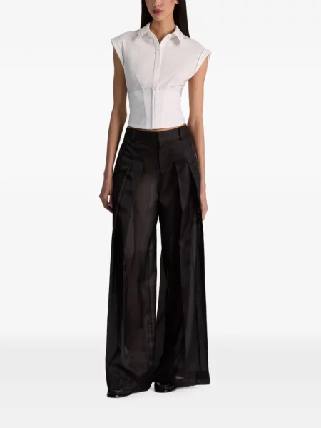Top Alice + Olivia alb
