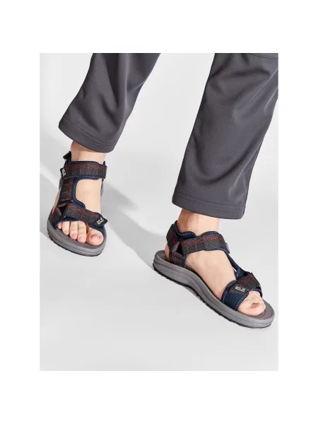 Jack Wolfskin Sandále Wave Breaker M Tmavomodrá