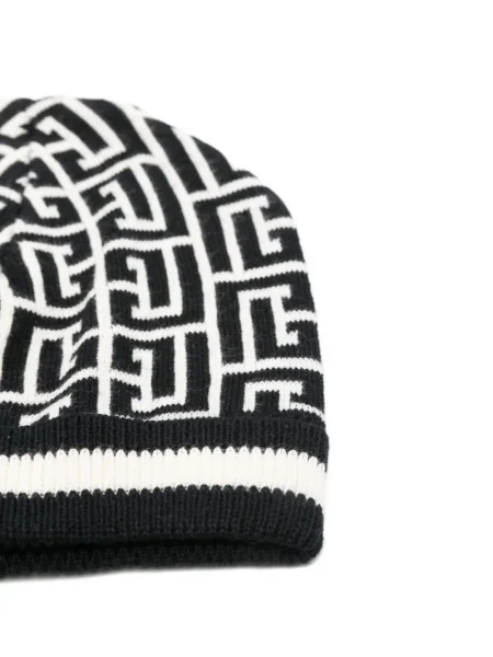 Czapka dziecięca Balmain czarna
