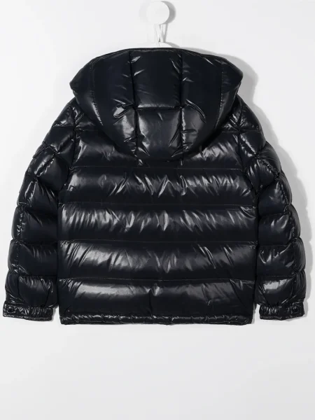 Płaszcz dziecięcy Moncler Enfant niebieski