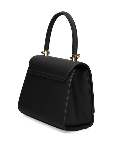 Шопинг чанта Love Moschino с автограф черно
