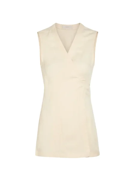 Top Faithfull The Brand z dekoltem w serek