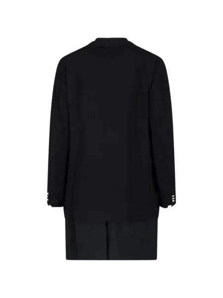 Palton Comme Des Garçons cu perle negru