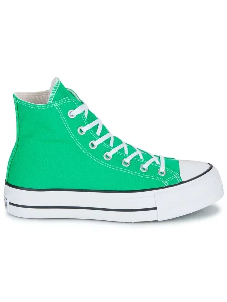 Félcipő Converse zöld