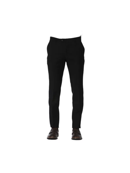 Spodnie Trussardi eleganckie czarne