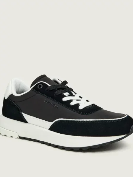 Calvin Klein Sneakers | piele întoarsă negru