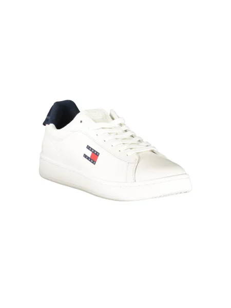 Sneakersy Tommy Hilfiger skórzane białe