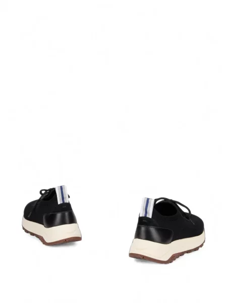 Sneakerși Fedeli tricotate negru