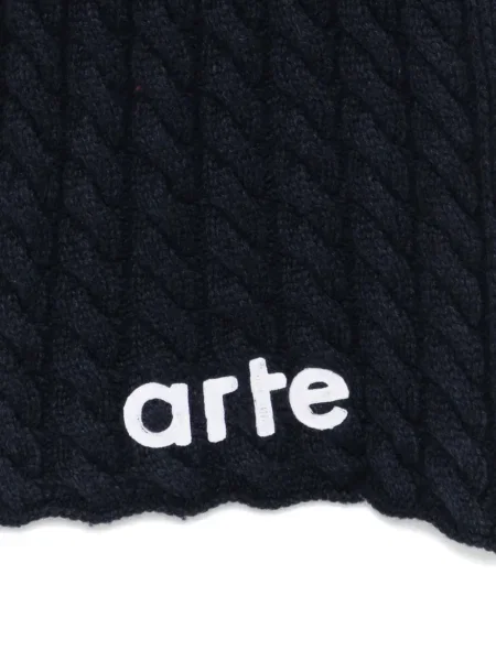 Fular Arte Antwerp tricotate albastru