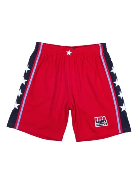 Pantaloni scurți Mitchell & Ness roșu