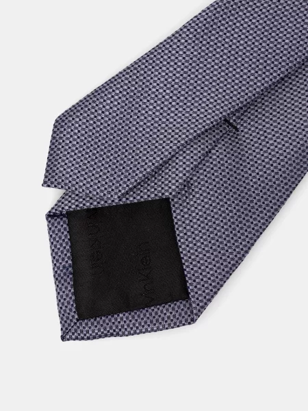 Calvin Klein kravata z dodatkom svile vijolična