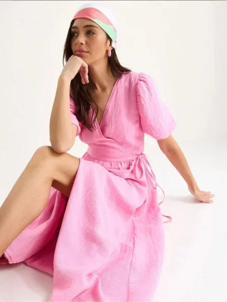 Bianco Lucci Šaty pink