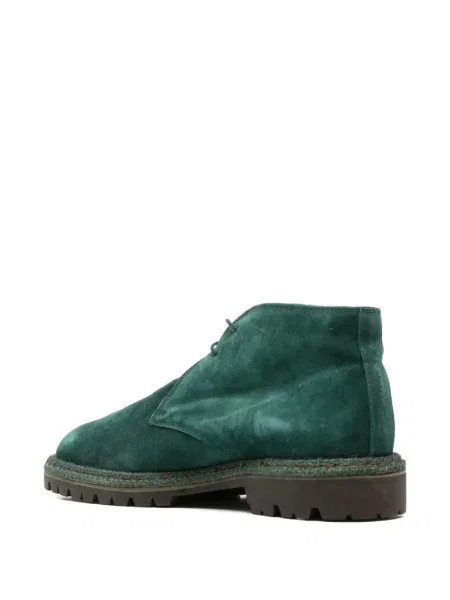 Semišové derby Romeo Gigli Pre-owned zelené