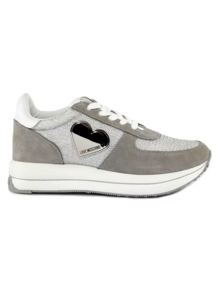 Sneakersy Love Moschino szare