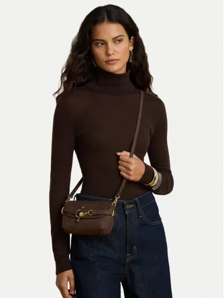 LAUREN RALPH LAUREN Táska Sötétbarna barna