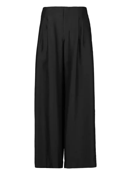 Pantaloni Staud plisate negru