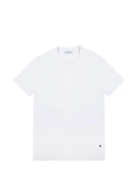 Tricou Manuel Ritz cu decolteu rotund alb
