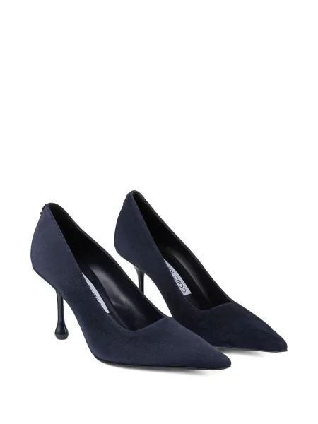 Pantofi cu toc Jimmy Choo din piele albastru