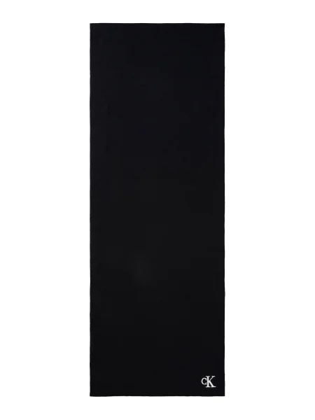 Calvin Klein Šal Fine črna