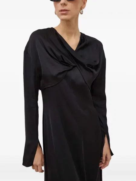 Odgovarati maksi haljina Day Birger Et Mikkelsen iznad koljena crna