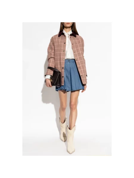 Spódnica jeansowa Emporio Armani niebieska
