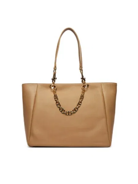 Táska LOVE MOSCHINO bézs