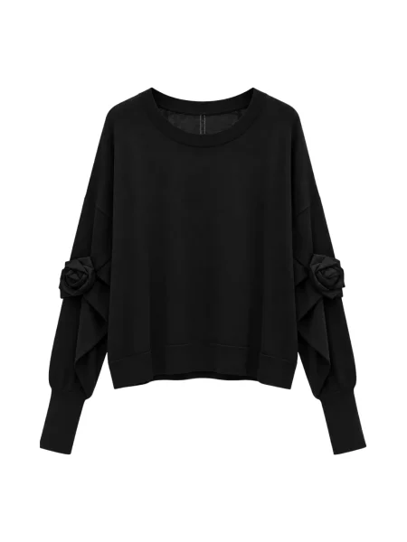 Sweter Meimeij czarny