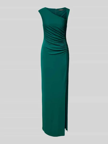 Sukienka wieczorowa z marszczeniami model ‘BARAIYA’ Lauren Ralph Lauren