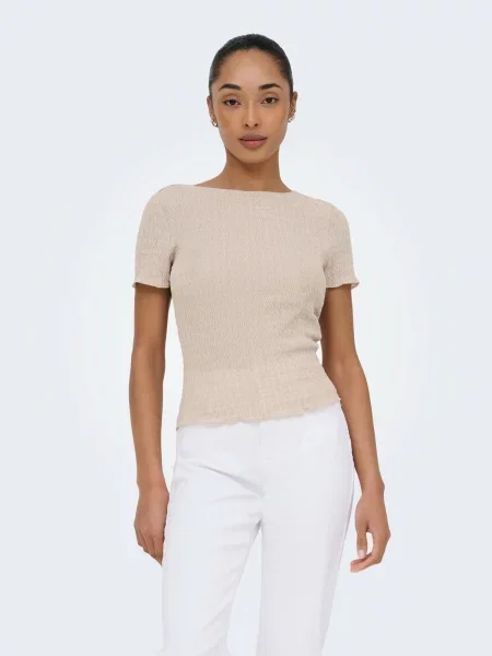 ONLY Tricou ONLILSE deschis gri