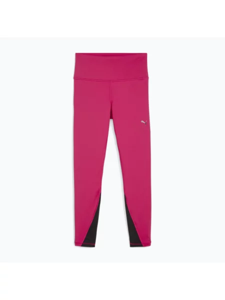 Legginsy treningowe PUMA Train All Day Tight garnet rose/puma black czarne