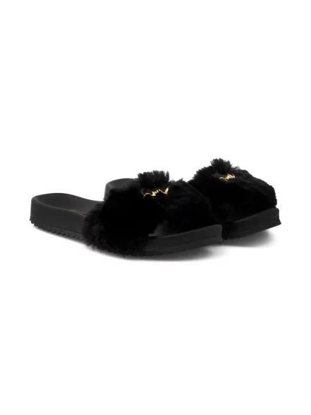 Klapki dziecięce Giuseppe Zanotti czarne