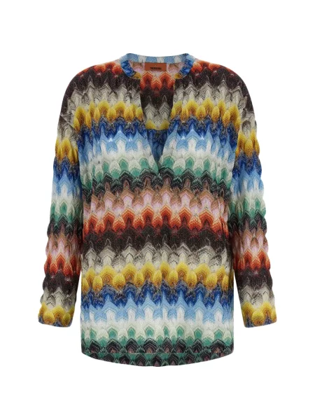 Bluză Missoni tricotate albastru