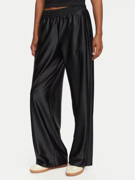Adidas Szövet nadrág Essentials Satin fekete