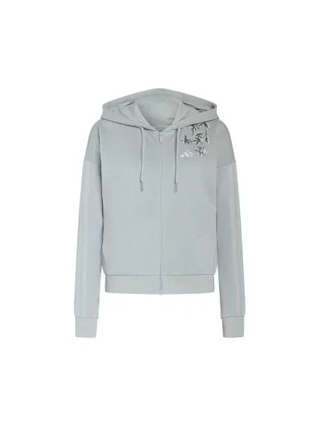 Mikina Adidas sivá