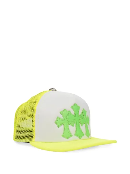 Șapcă Chrome Hearts cu motiv cu inimi verde