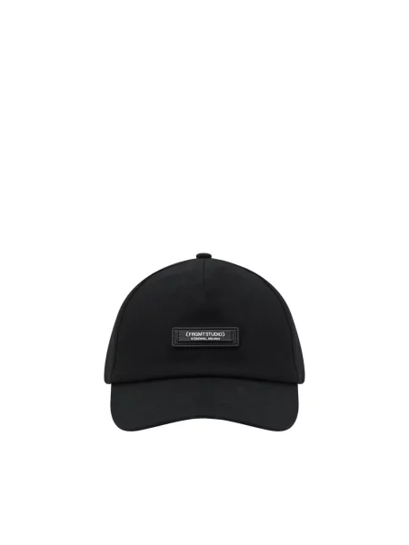 Czapka z daszkiem Moncler czarna