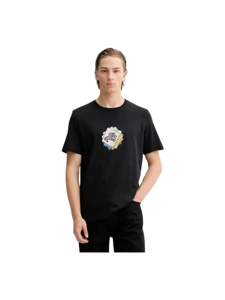 PS Paul Smith t-shirt z nadrukiem czarny