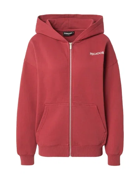 Pegador Gornji dio trenirke LANCY vatreno crvena bijela