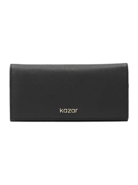 Portfel Kazar skórzany czarny