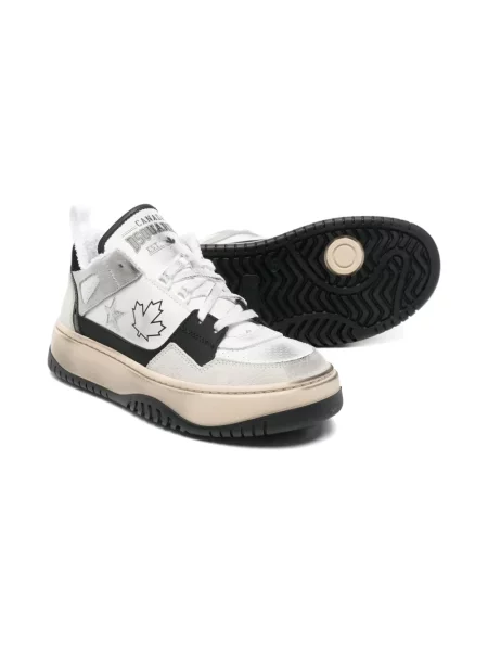 Sneakersy dziecięce Dsquared2 białe