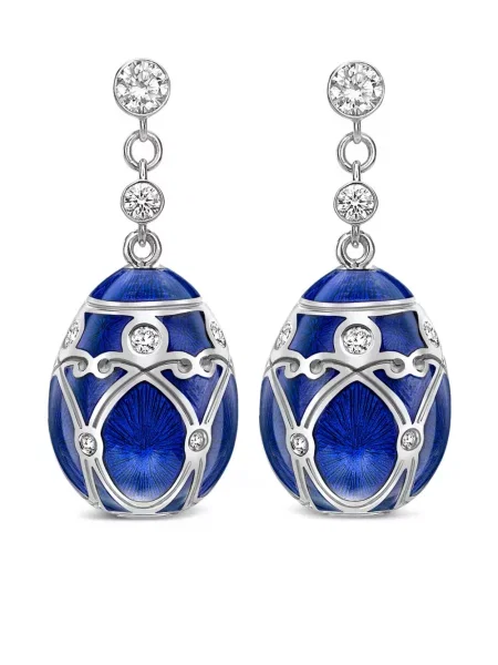 Cercei Fabergé alb